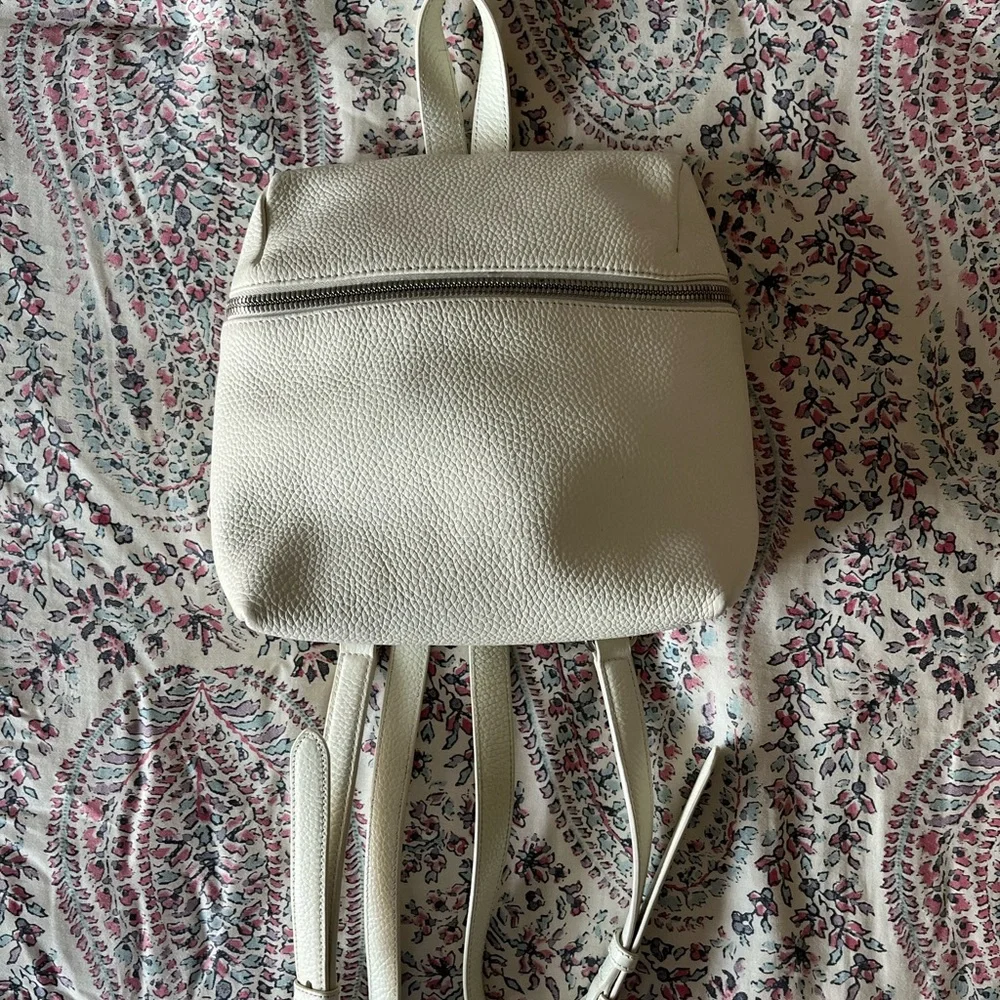 KARA White Mini Backpack - Picture 11 of 16